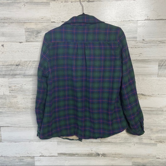 Fleece-lined Flannel Shirt / Jacket / Coat - Picture 4 of 8